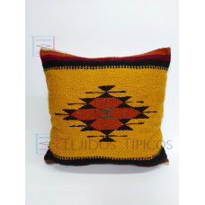 Cojín De Algodón Diamantito Color Oro