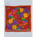 Cojín De Chiapas Bordado De Flores Color Rojo Cojín De Chiapas Bordado De Flores Color Rojo