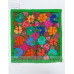 Cojín De Chiapas Bordado De Flores Color Verde Cojín De Chiapas Bordado De Flores Color Verde