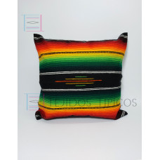 Cojín De Saltillo Negro 