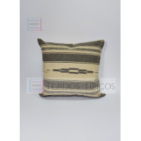 Cojín Saltillo, De Lana Natural 