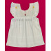 Vestido Bordado de niña modelo Julia, Color Balnco,Talla 1. Vestido Bordado de niña modelo Julia, Color Balnco,Talla 1.