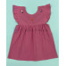 Vestido Bordado de niña modelo Julia, Color Rosa Claro,Talla 1
