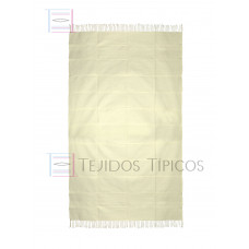 Mantel de Algodón Natural Liso 1.50 x 2.50 metros