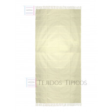 Mantel de Algodón Natural Liso 1.50 x 3.00 metros