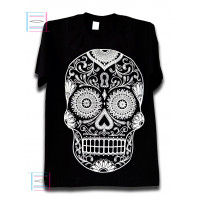 Playera Huichol Fluorescente Talla Grande (L) Brilla En La Oscuridad 