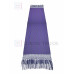 Rebozo Artesanal Base Petróleo Trama Morado 75 cm x 2.00 metros 