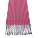 Rebozo de Algodón Rayado Rosa 60 cm x 2.00 metros 