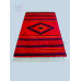 Sarape Extra de Algodón Tamaño 1.65 x 2.50 m Diseño Diamante Fondo Rojo Con Sombra Natural Roja Sarape Extra de Algodón Tamaño 1.65 x 2.50 m Diseño Diamante Fondo Rojo Con Sombra Natural Roja