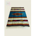 Sarape Extra de Algodón Tamaño 1.65 x 2.50 m Diseño Diamante Con Greca Esmeralda y Hueso Sarape Extra de Algodón Tamaño 1.65 x 2.50 m Diseño Diamante Con Greca Esmeralda y Hueso