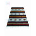 Sarape Mediano de Algodón Tamaño 1.25 x 2.00 m Diseño Diamantitos Fondo Hueso Sombra Cafe Sarape Mediano de Algodón Tamaño 1.25 x 2.00 m Diseño Diamantitos Fondo Hueso Sombra Cafe
