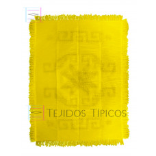 Sarape Estrella de Algodón  de 1.60 x 2.20 Color Amarillo