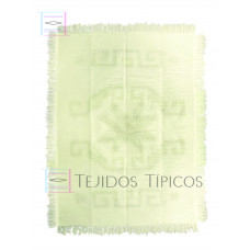 Sarape Estrella de Algodón  de 1.60 x 2.20 color Hueso