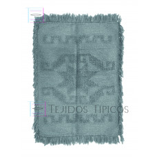 Tapete Estrella de Algodón Mediano 1.00 x 1.50 m Color Gris Claro