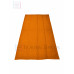 Tapete Liso de Algodón 1.25 x 2.00 m Color Naranja 