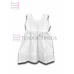 Vestido Colorín de Algodón Color Blanco,Talla 2 Vestido Colorín de Algodón Color Blanco,Talla 2