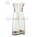 Vestido Margarita de Algodón Color Blanco,Talla 8 Vestido Margarita de Algodón Color Blanco,Talla 8