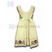 Vestido Margarita de Algodón color Natural,Talla 0. Vestido Margarita de Algodón color Natural,Talla 0.