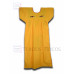 Vestido Bordado Multicolor Color Amarillo, Talla Standard