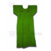 Vestido Bordado  Multicolor Color Verde Bandera, talla Standard