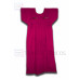 Vestido Bordado  Multicolor Color Rosa Fiusha, talla standard