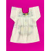 Vestido Bordado  Multicolor Niña  Color Blanco, Talla 2