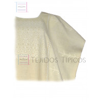 Huipil Amuzgo Algodón Natural.