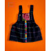 Vestido Chiapas Algodón Azul ,Talla 0. Vestido Chiapas Algodón Azul ,Talla 0.